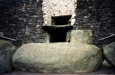 Eingang Newgrange